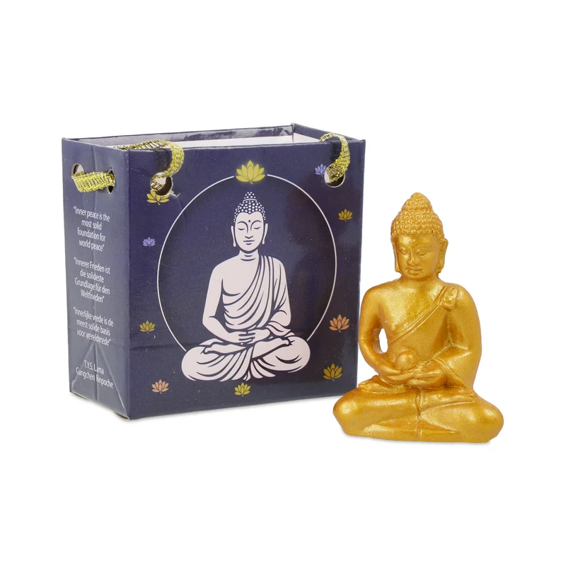 Meditatie Boeddha in geschenktasje