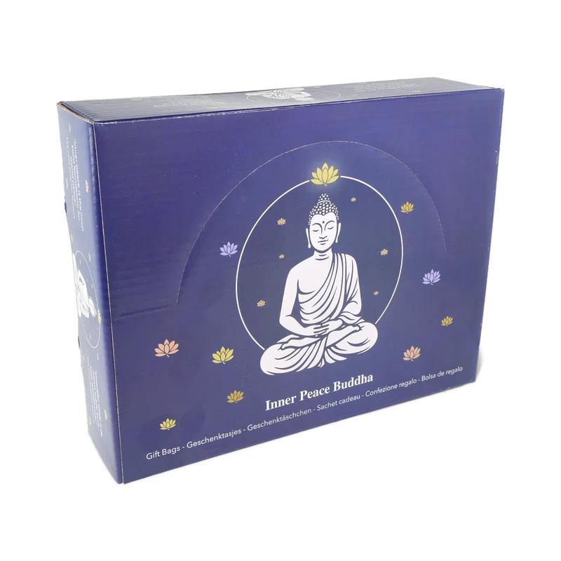 Meditatie Boeddha in geschenktasje