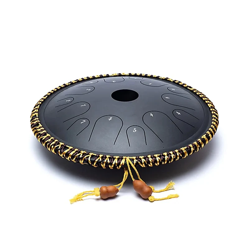Hluru Tapping drum 14 noten zwart C-majeur