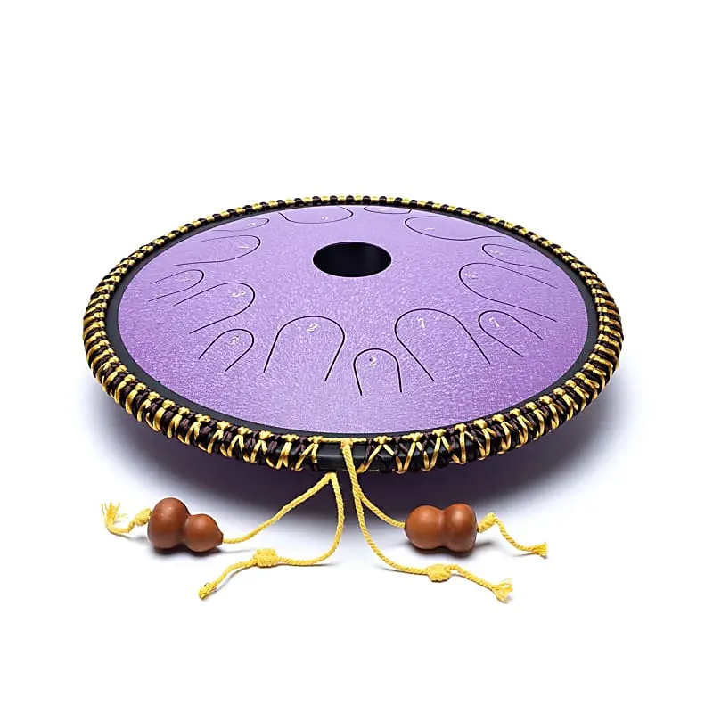 Hluru Tapping drum 14 noten lavendel C-majeur