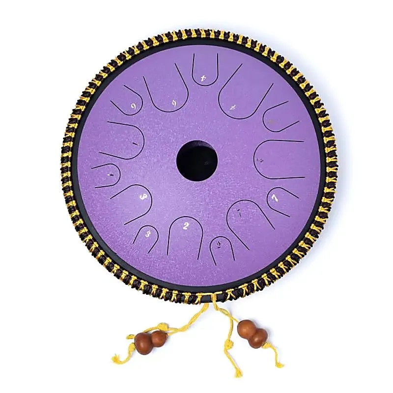 Hluru Tapping drum 14 noten lavendel C-majeur