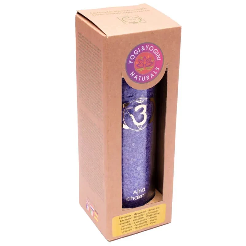 Geurkaars stearine 6e chakra 100 uur
