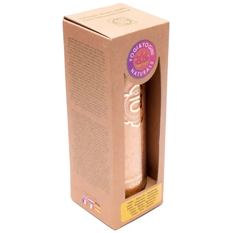 Geurkaars stearine 2e chakra 100 uur