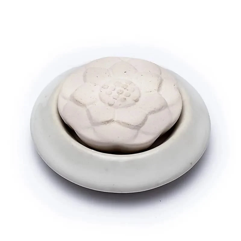 Geursteen lotus wit