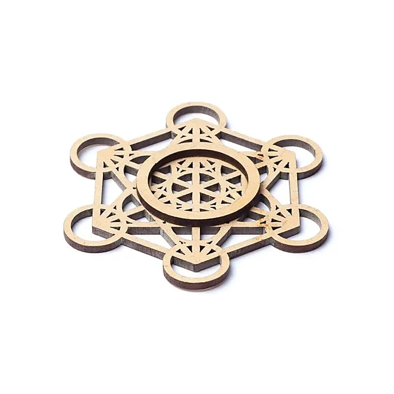 Edelsteenbol houder Metatron's kubus