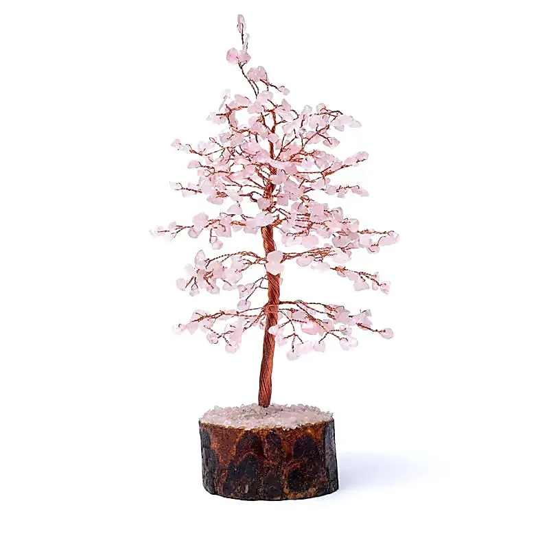 Edelsteenboom rozenkwarts