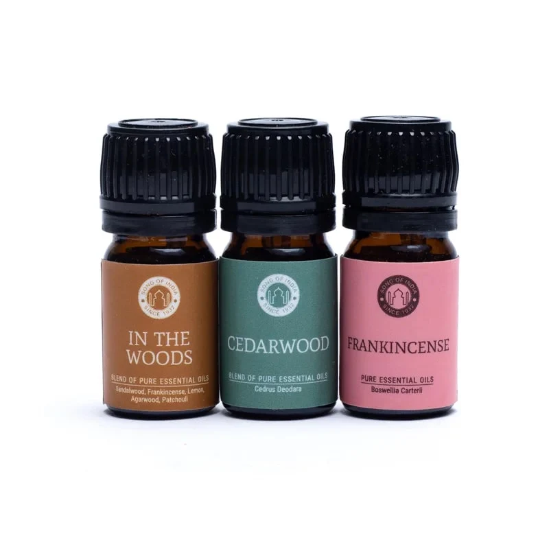 Etherische olie Aromatherapie set Woodsy
