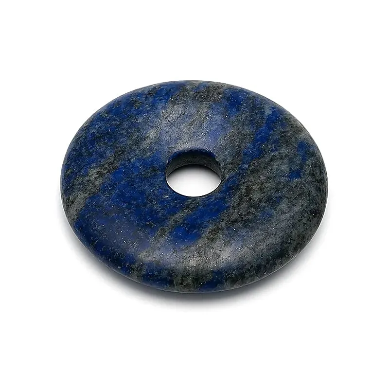 Donut lapis lazuli zonder koord