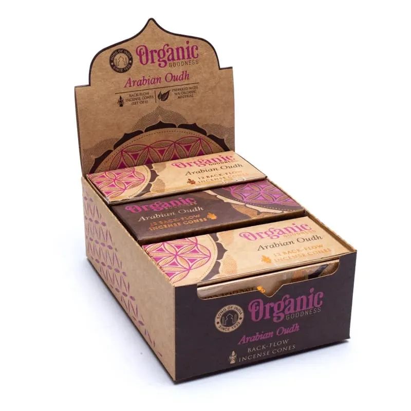 Arabische Oudh natuurlijke backflow wierookkegels
