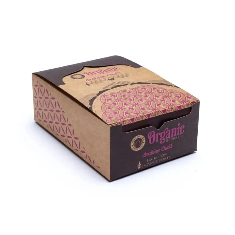 Arabische Oudh natuurlijke backflow wierookkegels