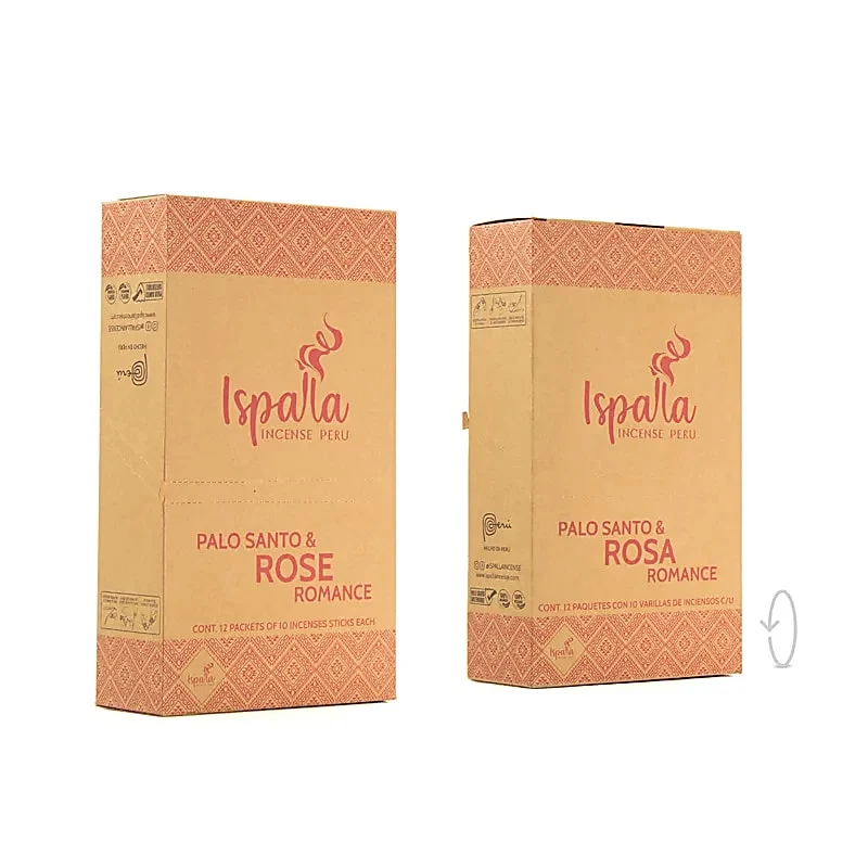 Ispalla wierook Palo Santo & Rozen