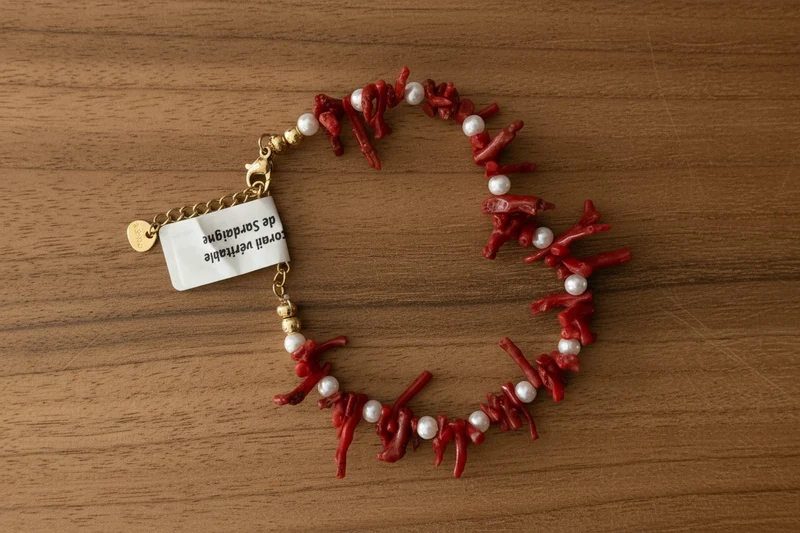 Parure corail rouge de Sardaigne 2