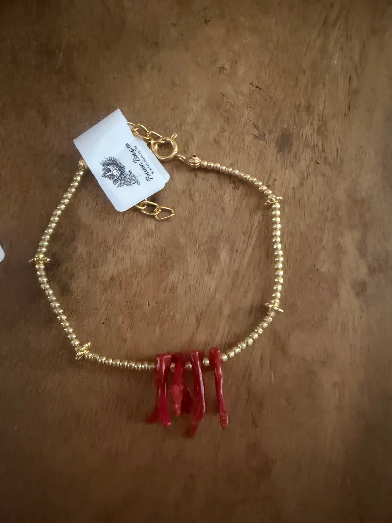 Parure corail rouge de Sardaigne