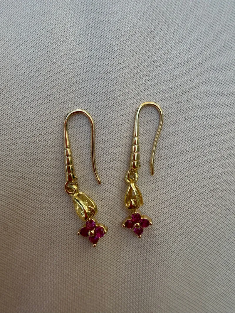 Parure « fuschia »
