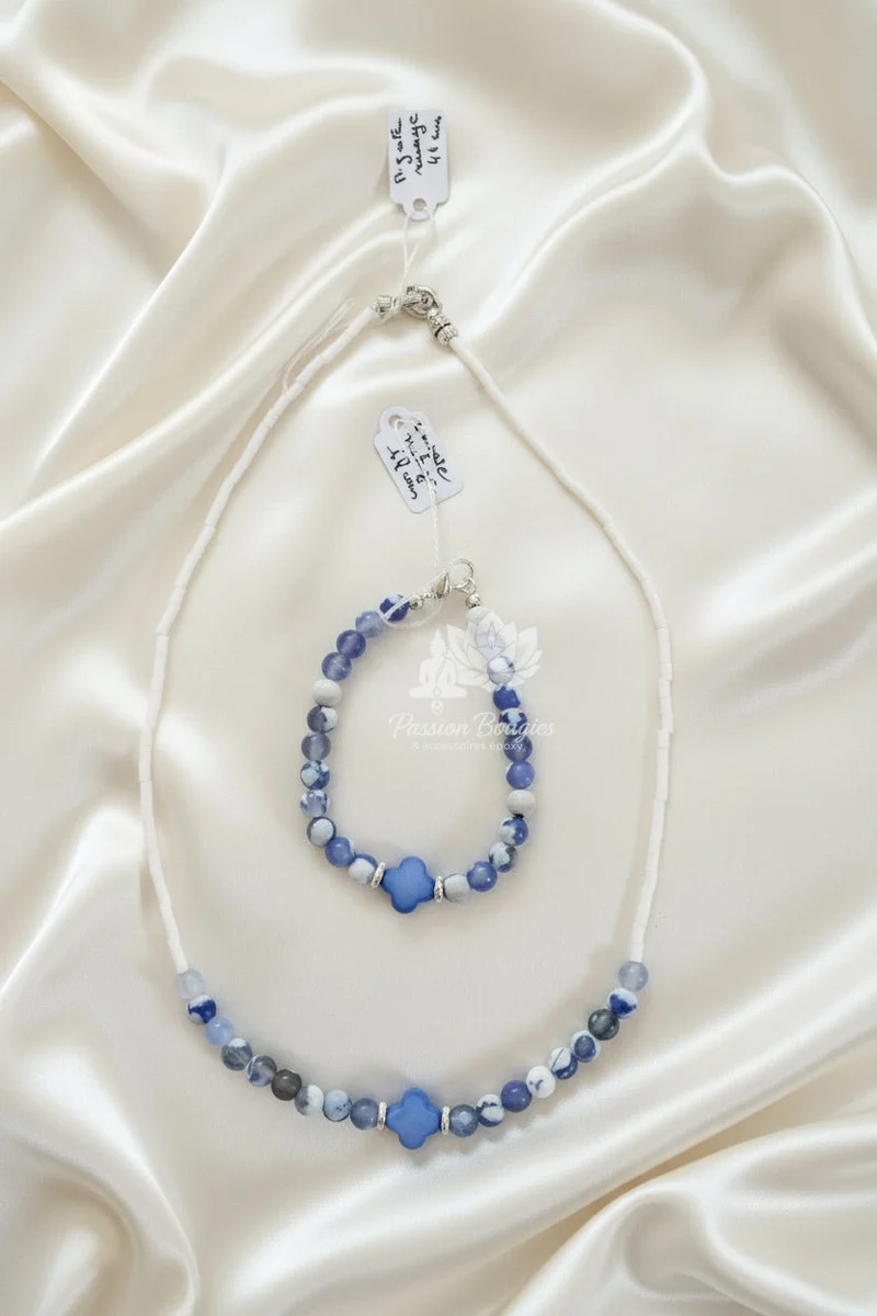 Parure «nuage »
