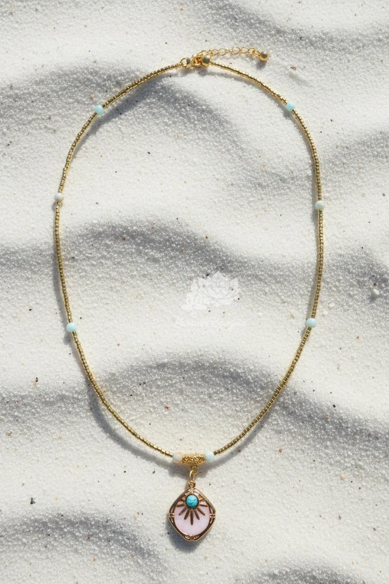 Parure « soleil d’azur »
