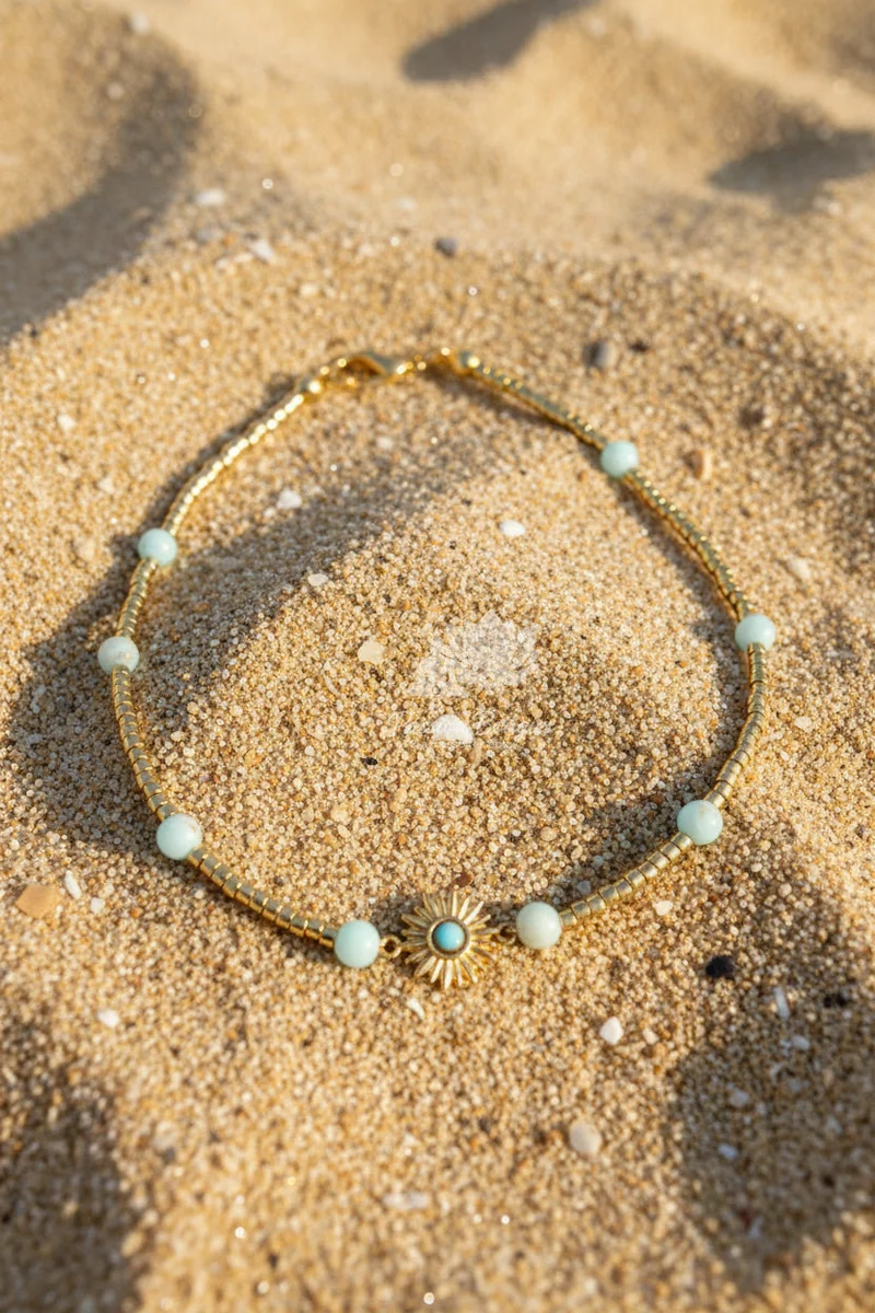 Parure « soleil d’azur »