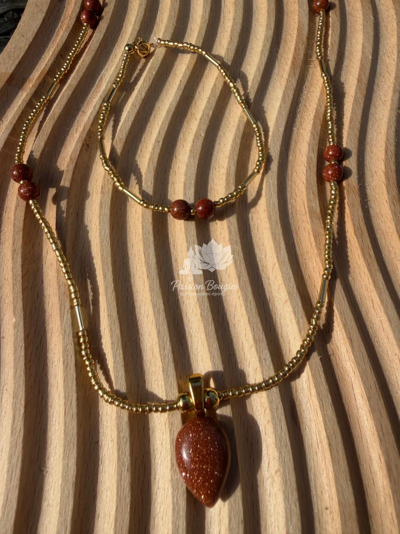 Parure « sable d’or »