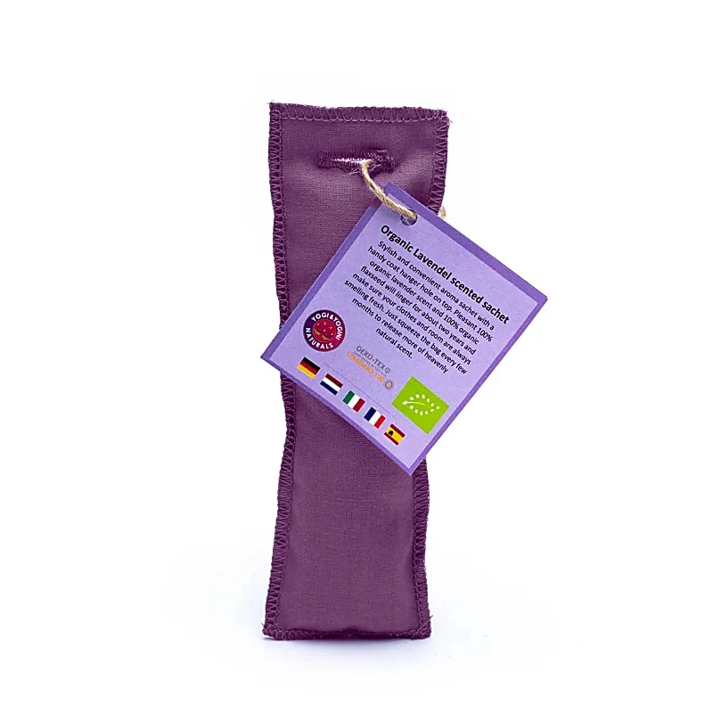 Lavendel geurzakje biologisch donkerpaars