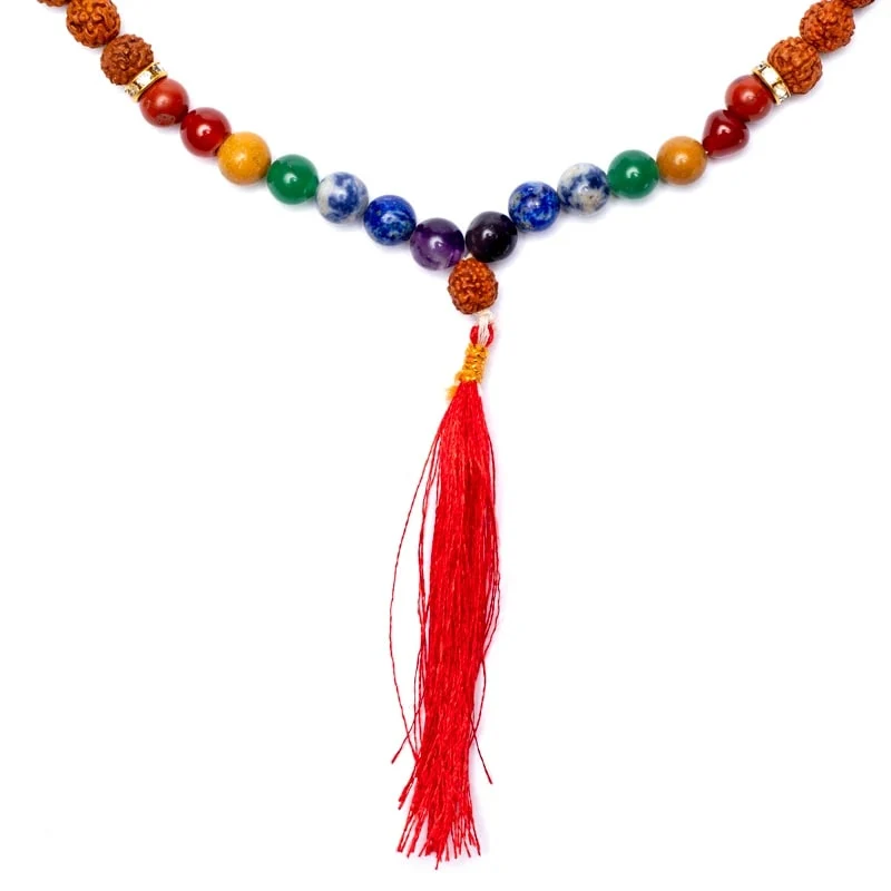 Mala chakra rudraksha 108 kralen