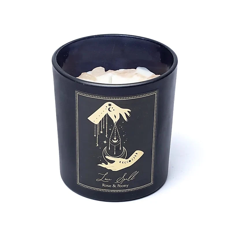 Manifestatiekaars Love Spell in glas
