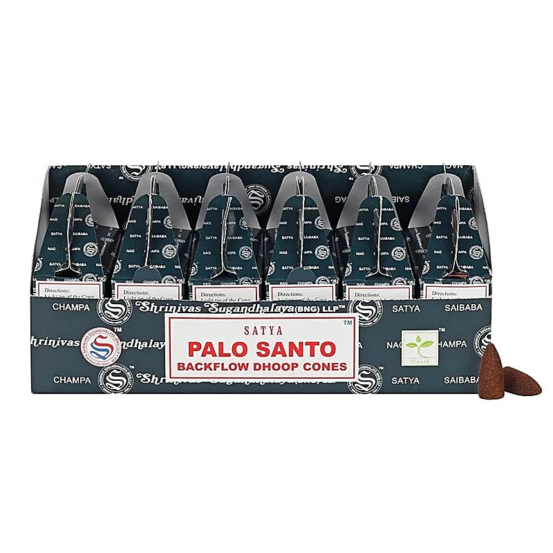 Palo Santo backflow wierookkegels