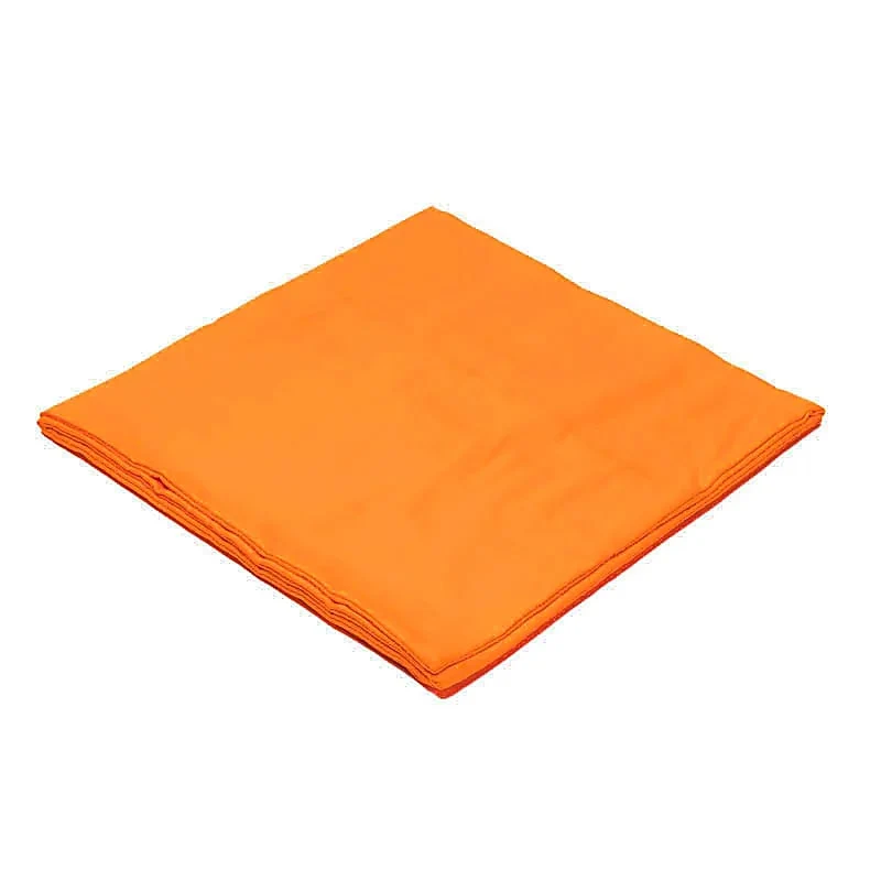 Meditatiemat hoes 2e chakra oranje biokatoen