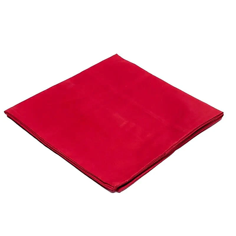 Meditatiemat hoes 1e chakra rood biokatoen