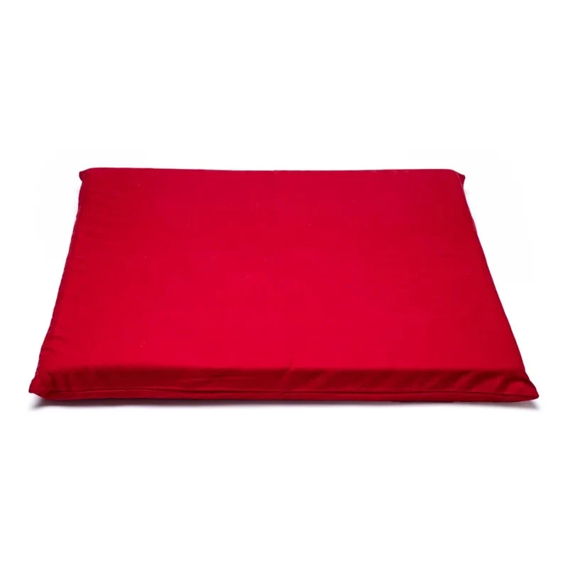 Meditatiemat hoes 1e chakra rood biokatoen