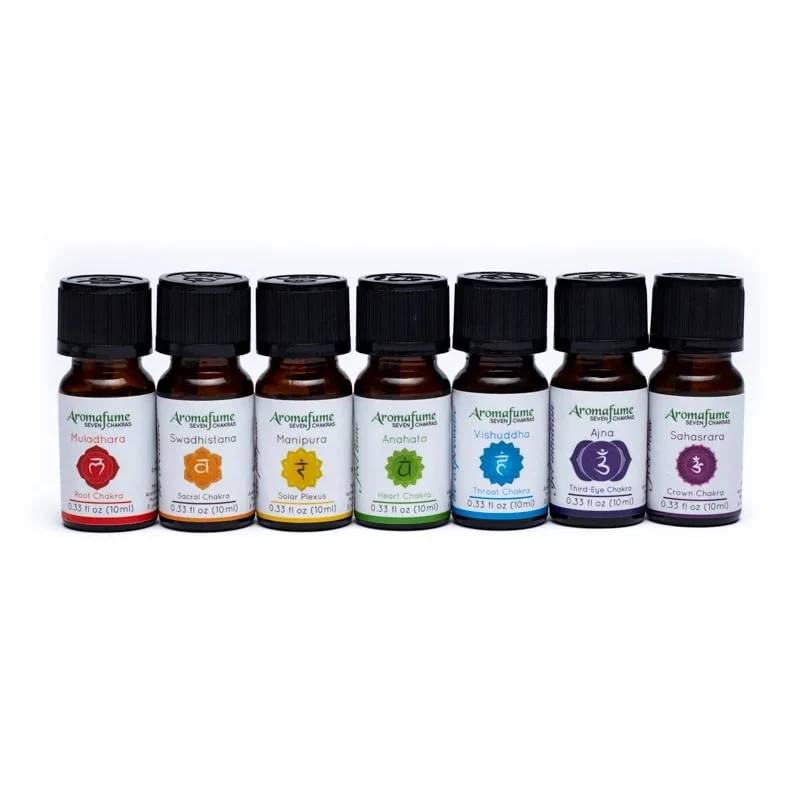 Chakra essentiële olie mix set van 7 Aromafume