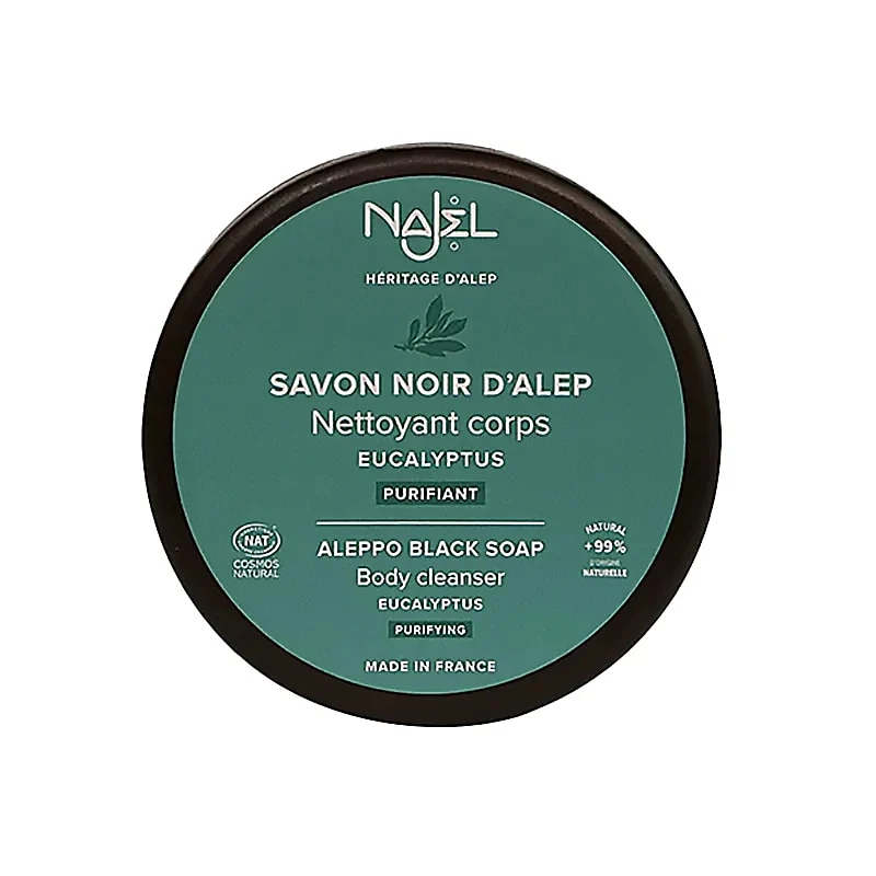 Najel Aleppo zwarte scrubzeep eucalyptus