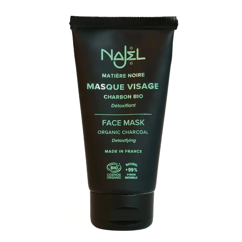 Najel reinigend houtskool gezichtsmasker BIO