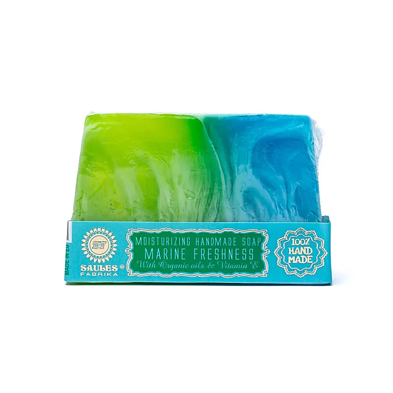 Natuurlijke handgemaakte zeep Marine Freshness