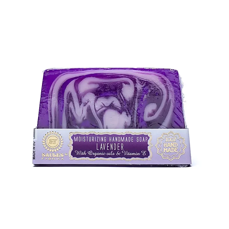 Natuurlijke handgemaakte zeep lavendel