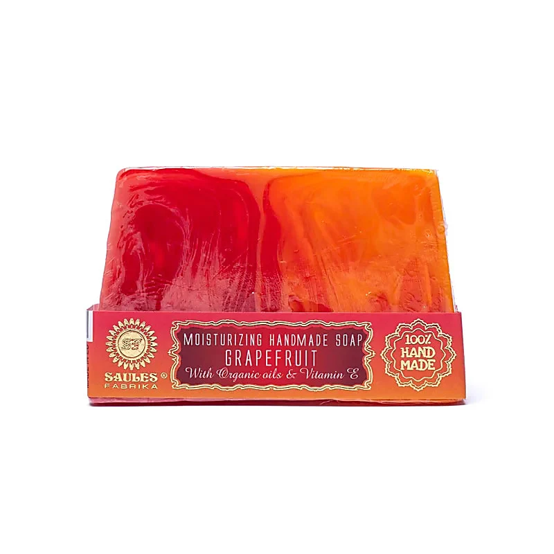 Natuurlijke handgemaakte zeep grapefruit