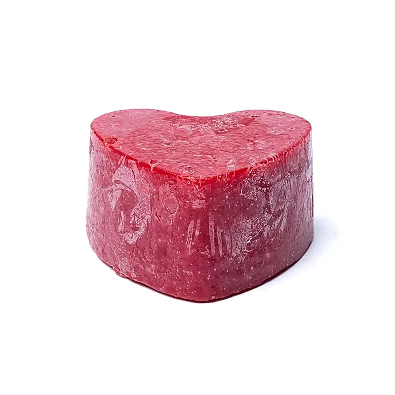 Natuurlijke scrub zeep cranberry