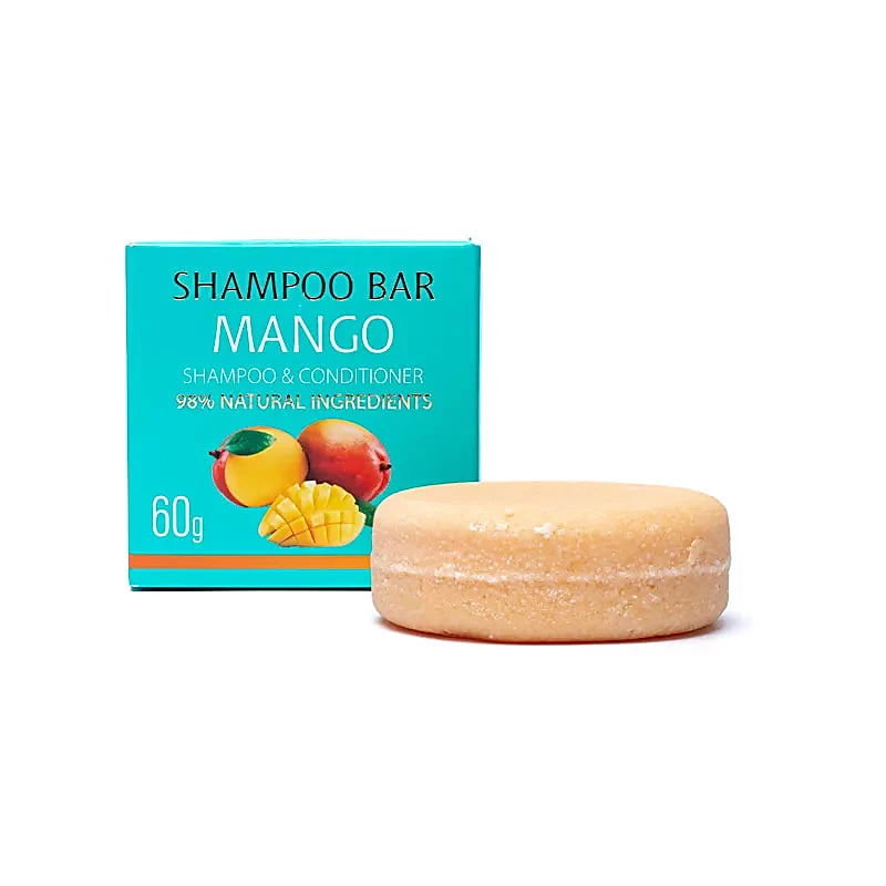 Natuurlijke shampoo bar mango