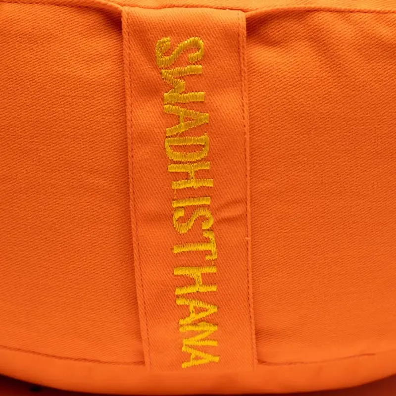 Meditatiekussen 2e chakra geborduurd