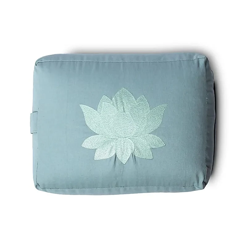 Meditatiekussen / bolster lotus rechthoekig biokatoen
