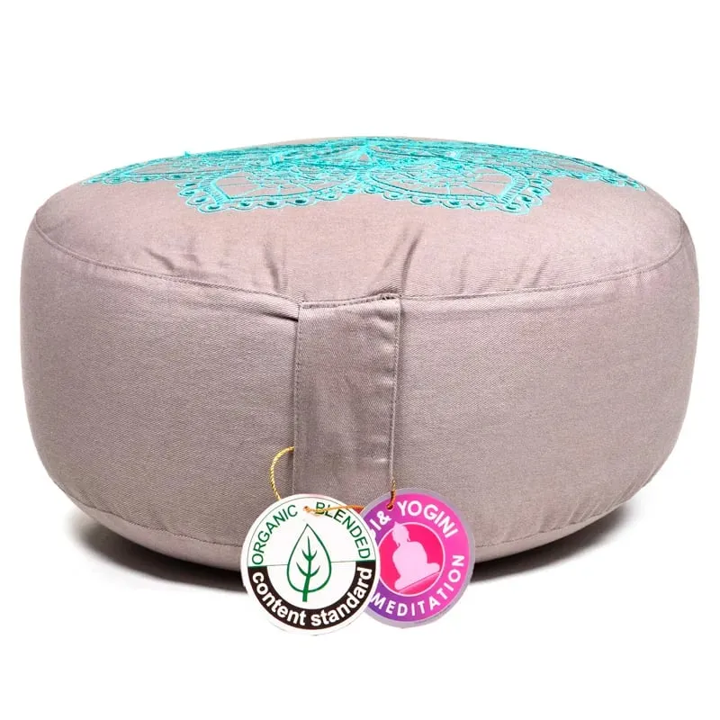 Meditatiekussen lotus biokatoen