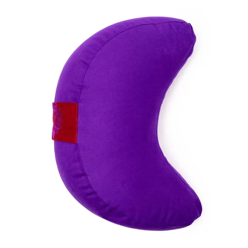 Meditatiekussen violet chakra 7 halve maan
