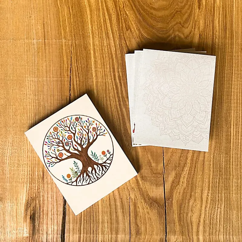 Notitieblokje levensboom mandala