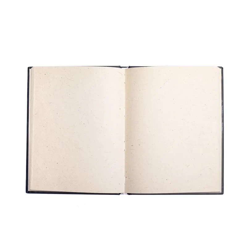 Notitieboek maanfasen & sterren zwart