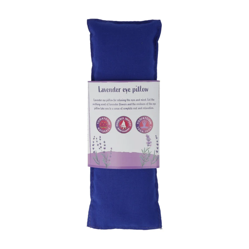 Oogkussen lavendel biologisch blauw
