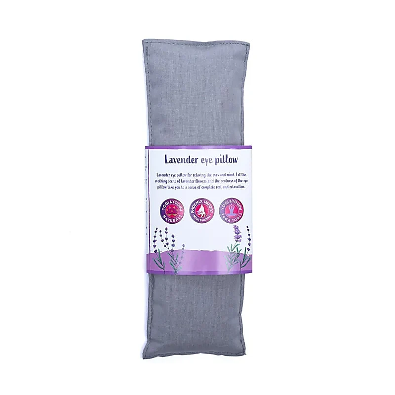 Oogkussen lavendel biologisch taupe