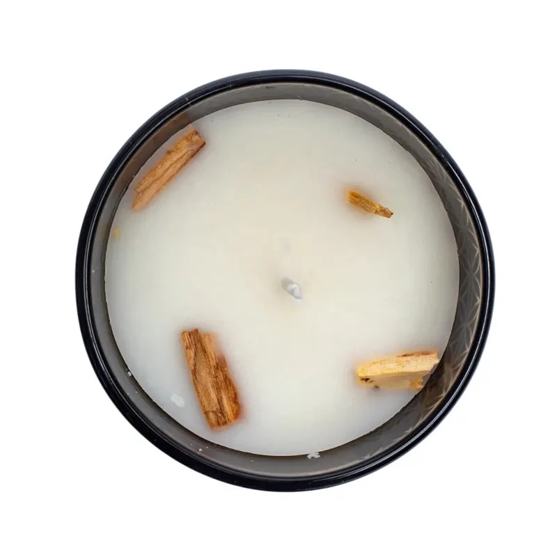 Organic Goodness geurkaars Palo Santo & Cederhout