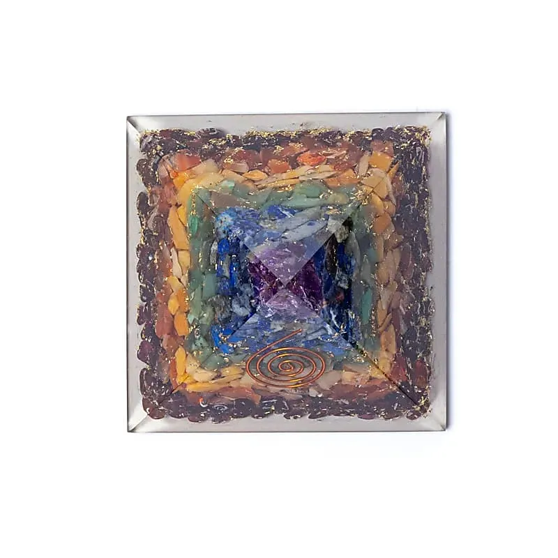 Orgoniet piramide 7 chakra