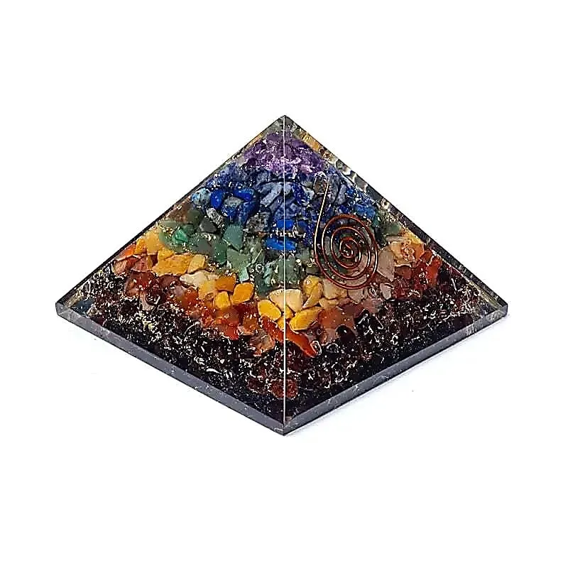 Orgoniet piramide 7 chakra