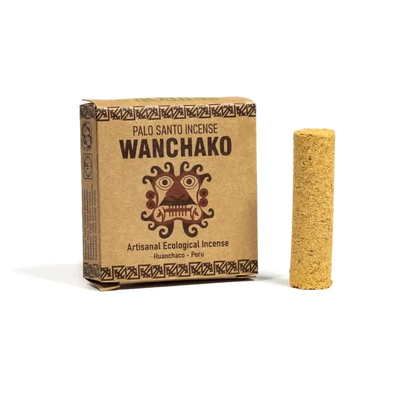 Palo Santo Wanchako wierookstaafjes doos van 8 pakjes