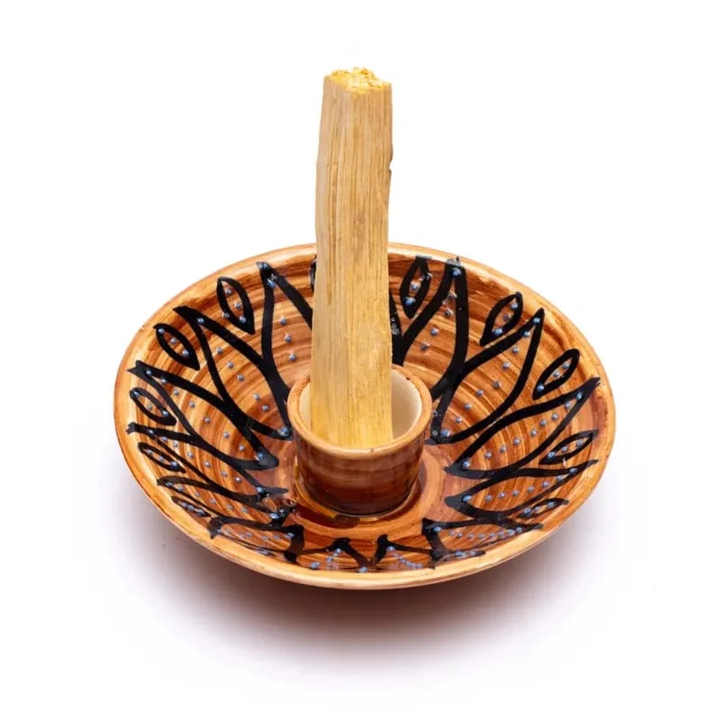 Palo santo wierookhouder bruin